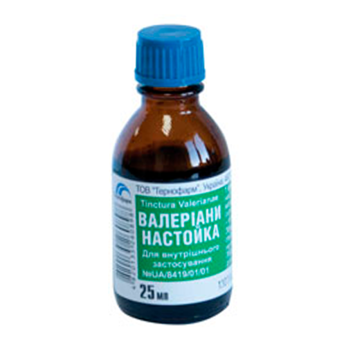 Валерианы настойка 25 мл в интернет-аптеке - фото №1 Валерианы настойка 25 мл в интернет-аптеке