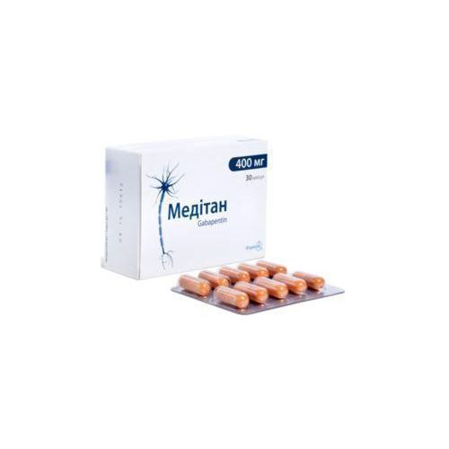 Медитан 400 мг капсули №30 в місті Одеса : ціни, характеристика. - фото №1 Медитан 400 мг капсули №30 в місті Одеса : ціни, характеристика.