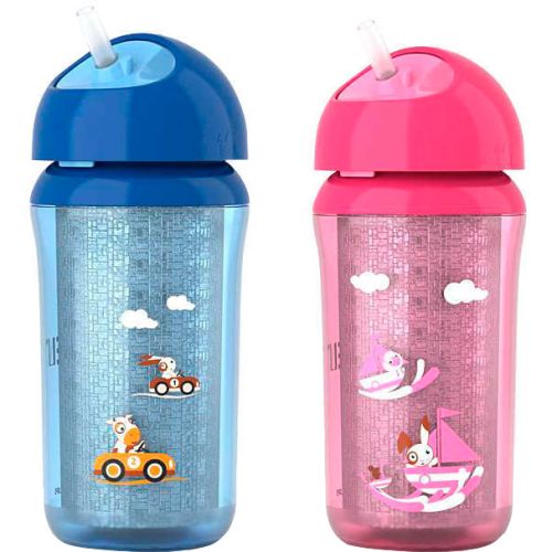 Термочашка з трубочкою Avent від 12 місяців, 260 мл, в асортименті (SCF766/00) ADD - фото №1 Термочашка з трубочкою Avent від 12 місяців, 260 мл, в асортименті (SCF766/00) ADD