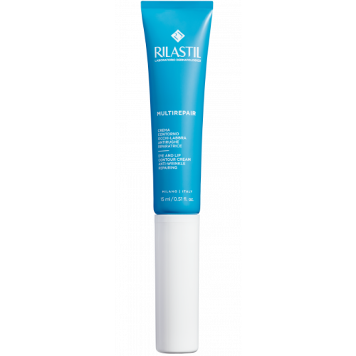 Крем Rilastil (Ріластіл) Multirepair антивіковий відновлюючий для контуру губ і зони навколо очей 15 мл ціна - фото №1 Крем Rilastil (Ріластіл) Multirepair антивіковий відновлюючий для контуру губ і зони навколо очей 15 мл ціна