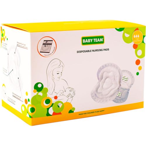 Одноразові абсорбуючі вкладки Baby Team до бюстгальтера №30 ADD - фото №1 Одноразові абсорбуючі вкладки Baby Team до бюстгальтера №30 ADD