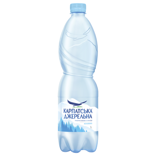Вода минеральная Карпатская Родниковая негазированная 1 л фото - фото №1 Вода минеральная Карпатская Родниковая негазированная 1 л фото