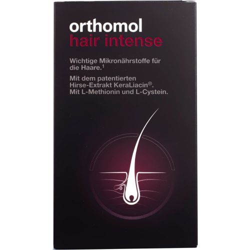 Orthomol Hair Intense new (для улучшения состояния и восстановления волос) 30 дней, капсулы №30 в аптеке - фото №1 Orthomol Hair Intense new (для улучшения состояния и восстановления волос) 30 дней, капсулы №30 в аптеке