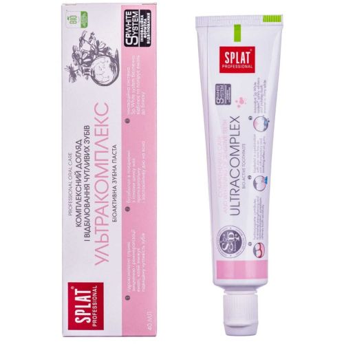 Зубна паста Splat Professional Ультракомплекс, 40 мл в місті Одеса : ціни, характеристика. - фото №1 Зубна паста Splat Professional Ультракомплекс, 40 мл в місті Одеса : ціни, характеристика.
