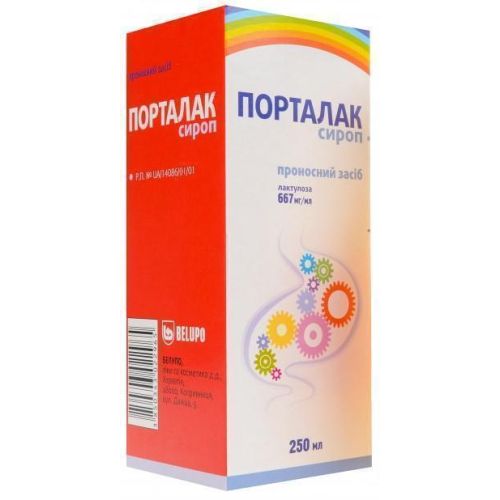 Порталак сироп 250 мл в Україні - фото №1 Порталак сироп 250 мл в Україні