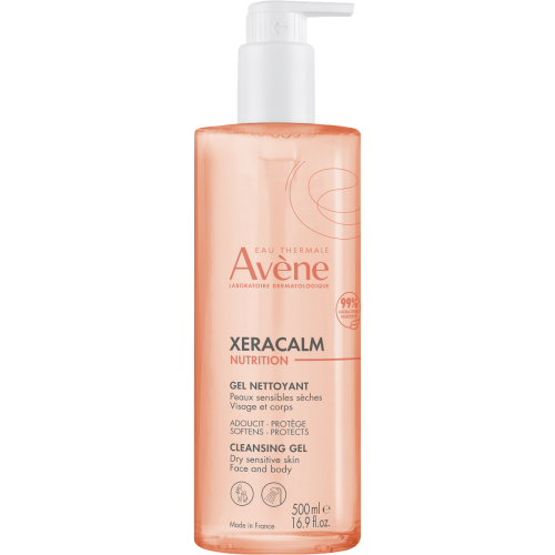 Гель Avene (Авене) XeraCalm Nutrition очищающий для сухой чувствительной кожи лица и тела 500 мл в аптеке - фото №1 Гель Avene (Авене) XeraCalm Nutrition очищающий для сухой чувствительной кожи лица и тела 500 мл в аптеке
