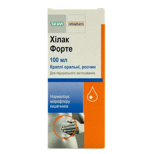 Хілак форте краплі оральні 100 мл в місті Одеса : ціни, характеристика. - фото №1 Хілак форте краплі оральні 100 мл в місті Одеса : ціни, характеристика.