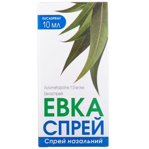Эвкаспрей 1 мг/мл спрей назальный 10 мл заказать - фото №1 Эвкаспрей 1 мг/мл спрей назальный 10 мл заказать