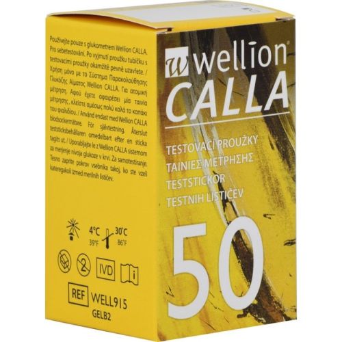 Тест-смужки Wellion Calla Light для глюкометра №50 в Україні - фото №1 Тест-смужки Wellion Calla Light для глюкометра №50 в Україні