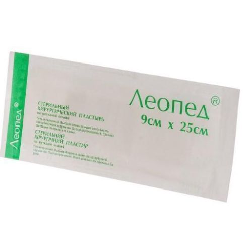 Лейкопластырь Леопед стерильный повязка 9 см*25 см №1 заказать - фото №1 Лейкопластырь Леопед стерильный повязка 9 см*25 см №1 заказать