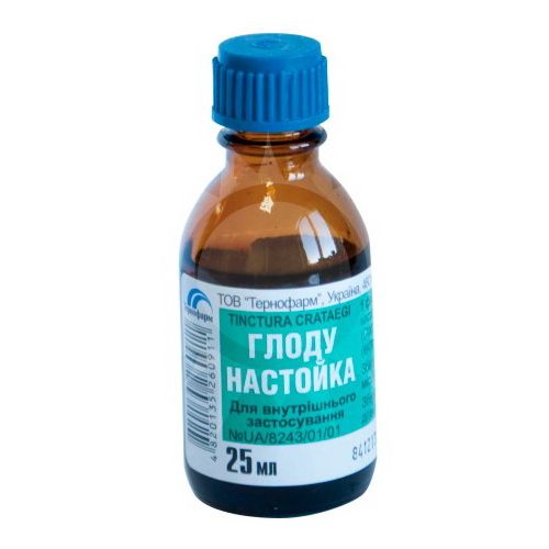 Глоду настойка 25 мл в Україні - фото №1 Глоду настойка 25 мл в Україні