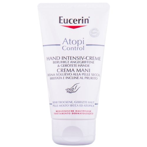 Крем для рук Eucerin (Юцерин) AtopiControl Интенсивный для сухой и атопической кожи 75 мл в Украине - фото №1 Крем для рук Eucerin (Юцерин) AtopiControl Интенсивный для сухой и атопической кожи 75 мл в Украине