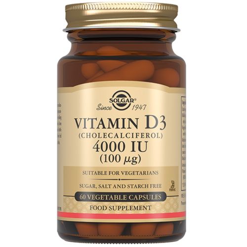 Solgar (Солгар) Витамин D3 4000 МЕ капсулы №60 цена - фото №1 Solgar (Солгар) Витамин D3 4000 МЕ капсулы №60 цена