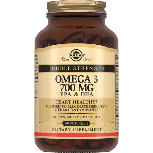 Solgar (Солгар) Omega-3 двойная сила 700 мг капсулы №60 в интернет-аптеке - фото №1 Solgar (Солгар) Omega-3 двойная сила 700 мг капсулы №60 в интернет-аптеке