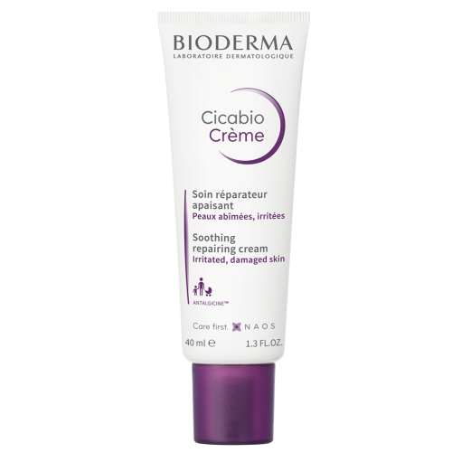 Крем Bioderma (Біодерма) Cicabio для відновлення та заспокоєння шкіри 40 мл в аптеці - фото №1 Крем Bioderma (Біодерма) Cicabio для відновлення та заспокоєння шкіри 40 мл в аптеці