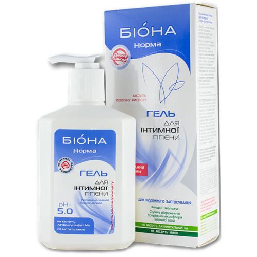 Гель Біона-Норма для інтимної гігієни 275 г в місті Чернігів : ціни, характеристика. - фото №1 Гель Біона-Норма для інтимної гігієни 275 г в місті Чернігів : ціни, характеристика.