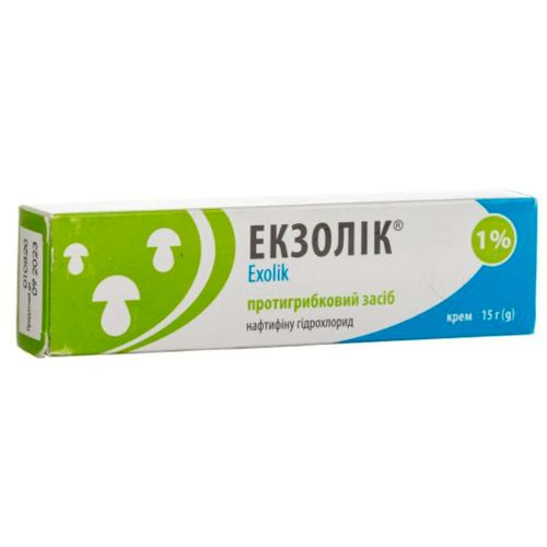 Екзолік 1% крем 15 г в місті Одеса : ціни, характеристика. - фото №1 Екзолік 1% крем 15 г в місті Одеса : ціни, характеристика.