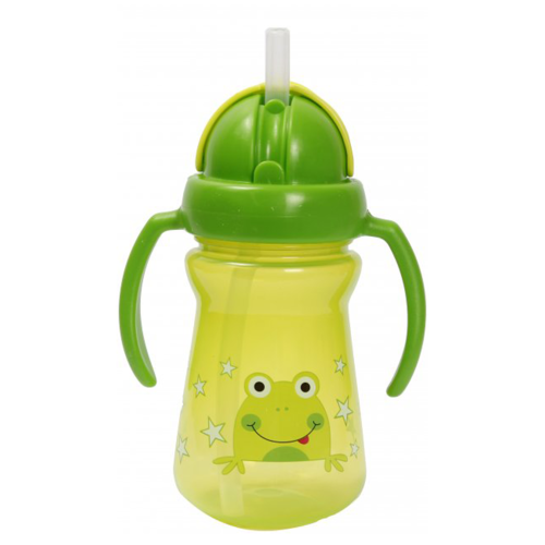 Поїлка-непроливайка Ліндо з ручками та силіконовою соломинкою 180 мл ADD - фото №1 Поїлка-непроливайка Ліндо з ручками та силіконовою соломинкою 180 мл ADD