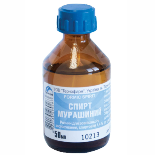 Мурашиний спирт 50 мл в Україні - фото №1 Мурашиний спирт 50 мл в Україні