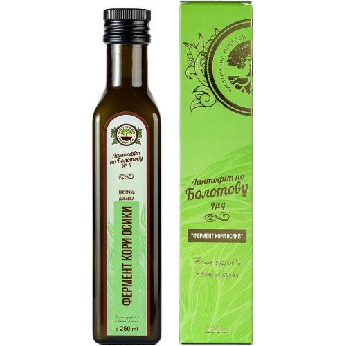 Лактофит по Болотову №4 Фермент коры осины раствор 250 мл ADD - фото №1 Лактофит по Болотову №4 Фермент коры осины раствор 250 мл ADD