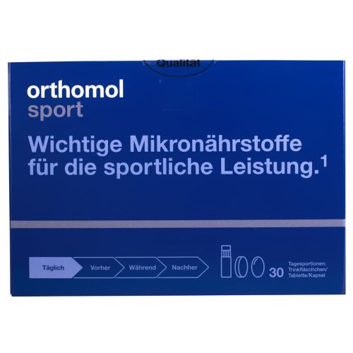 Orthomol (Ортомол) Sport Omega-3 питьевой (витамины для спортсменов) 30 дней бутылочка №30 цена - фото №1 Orthomol (Ортомол) Sport Omega-3 питьевой (витамины для спортсменов) 30 дней бутылочка №30 цена