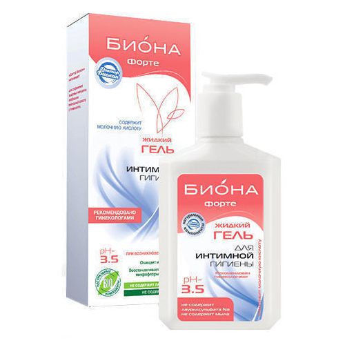 Гель Біона-Форте рідкий для інтимної гігієни 270 г ціна - фото №1 Гель Біона-Форте рідкий для інтимної гігієни 270 г ціна
