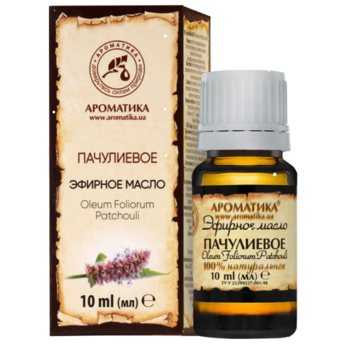 Масло эфирное Ароматика пачулиевое 10 мл недорого - фото №1 Масло эфирное Ароматика пачулиевое 10 мл недорого