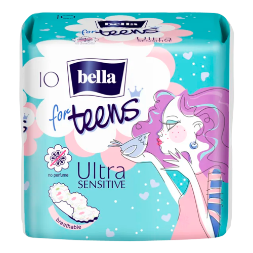 Прокладки Bella(Белла) for Teens sensitive extra soft №10 в місті Одеса : ціни, характеристика. - фото №1 Прокладки Bella(Белла) for Teens sensitive extra soft №10 в місті Одеса : ціни, характеристика.
