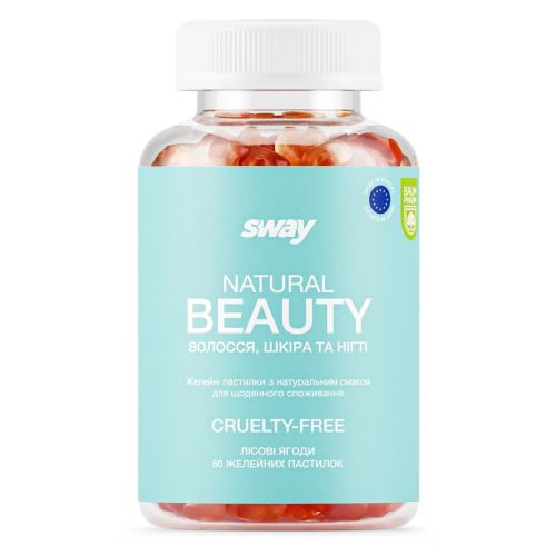 Sway (Свей) Красота Лесные ягоды желатиновые пастилки №60 ADD - фото №1 Sway (Свей) Красота Лесные ягоды желатиновые пастилки №60 ADD