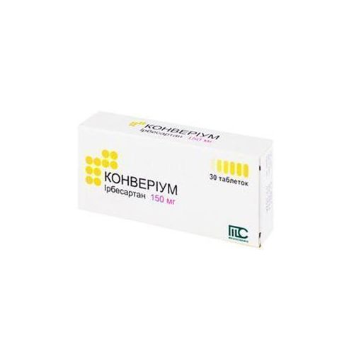 Конвериум 150 мг таблетки №30 в городе Чернигов : цены, характеристики. - фото №1 Конвериум 150 мг таблетки №30 в городе Чернигов : цены, характеристики.