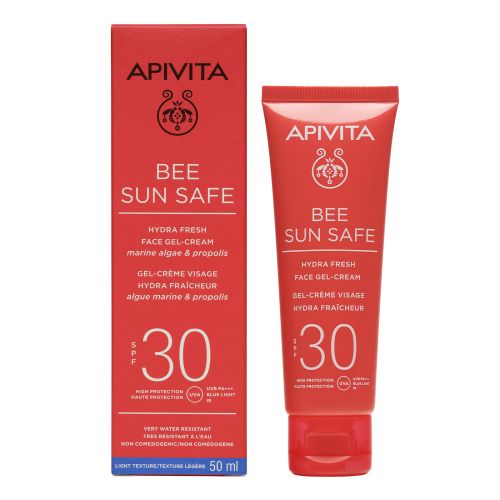 Гель-крем Apivita (Апивита) Bee Sun Safe солнцезащитный для лица SPF30 50 мл заказать - фото №1 Гель-крем Apivita (Апивита) Bee Sun Safe солнцезащитный для лица SPF30 50 мл заказать