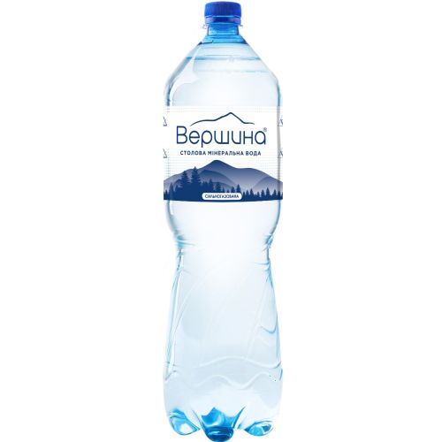 Вода минеральная Вершина сильногазированная 1,5 л недорого - фото №1 Вода минеральная Вершина сильногазированная 1,5 л недорого