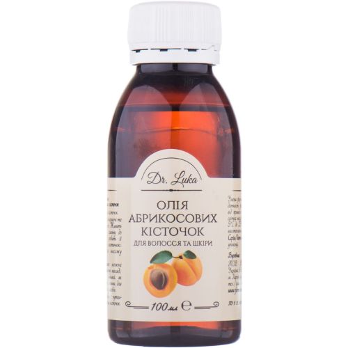 Масло Dr.Luka абрикосовых косточек натуральное 100 мл фото - фото №1 Масло Dr.Luka абрикосовых косточек натуральное 100 мл фото