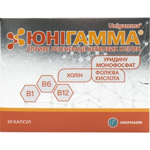 Юнигамма капсулы №20 фото - фото №1 Юнигамма капсулы №20 фото