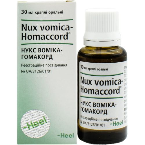 Нукс вомика-Гомакорд капли 30 мл в городе Одесса : цены, характеристики. - фото №1 Нукс вомика-Гомакорд капли 30 мл в городе Одесса : цены, характеристики.