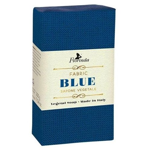 Мило натуральне Florinda (Флорінда) Італійські тканини синє 200 г фото - фото №1 Мило натуральне Florinda (Флорінда) Італійські тканини синє 200 г фото