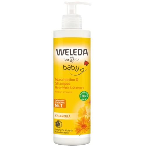 Шампунь-гель дитячий Weleda (Веледа) Baby Calendula Календула для волосся та тіла, 400 мл в місті Запоріжжя : ціни, характеристика. - фото №1 Шампунь-гель дитячий Weleda (Веледа) Baby Calendula Календула для волосся та тіла, 400 мл в місті Запоріжжя : ціни, характеристика.