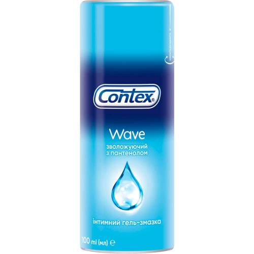 Гель-смазка Contex Wave увлажняющий с пантенолом, 100 мл ADD - фото №1 Гель-смазка Contex Wave увлажняющий с пантенолом, 100 мл ADD