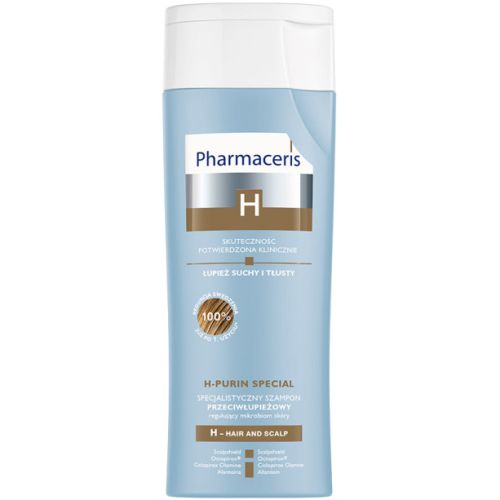 Шампунь Pharmaceris H (Фармацерис Н) H-Purin Специализированный против сухой и жирной перхоти, 250 мл заказать - фото №1 Шампунь Pharmaceris H (Фармацерис Н) H-Purin Специализированный против сухой и жирной перхоти, 250 мл заказать