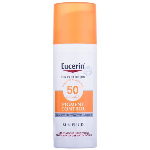 Флюїд Eucerin (Юцерін) Pigment Control Sun Protection сонцезахисний проти гіперпігментації шкіри обличчя SPF 50+ 50 мл ADD - фото №1 Флюїд Eucerin (Юцерін) Pigment Control Sun Protection сонцезахисний проти гіперпігментації шкіри обличчя SPF 50+ 50 мл ADD