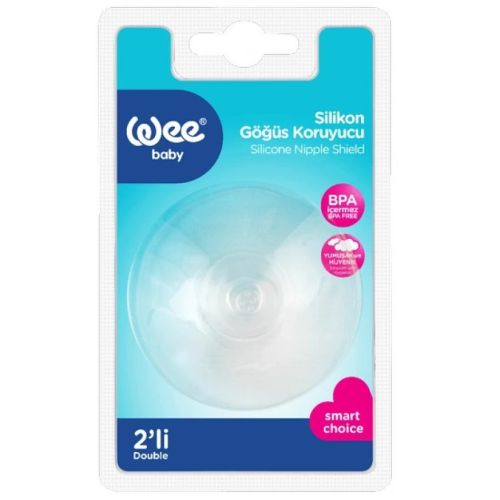 Накладки Wee Baby (Ві Бейбі) силіконові на груди ADD - фото №1 Накладки Wee Baby (Ві Бейбі) силіконові на груди ADD