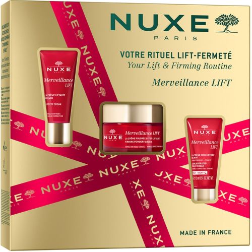 Набір Nuxe (Нюкс) Merveillance Lift (Крем 50 мл + Крем для контуру очей 15 мл + Нічний крем 15 мл) в Дніпрі : ціни, характеристика. - фото №1 Набір Nuxe (Нюкс) Merveillance Lift (Крем 50 мл + Крем для контуру очей 15 мл + Нічний крем 15 мл) в Дніпрі : ціни, характеристика.