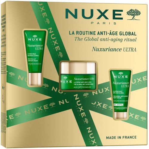 Набір Nuxe (Нюкс) Nuxuriance Ultra (Крем 50 мл+Крем для очей/губ 15 мл+Крем нічний 15 мл) в Дніпрі : ціни, характеристика. - фото №1 Набір Nuxe (Нюкс) Nuxuriance Ultra (Крем 50 мл+Крем для очей/губ 15 мл+Крем нічний 15 мл) в Дніпрі : ціни, характеристика.