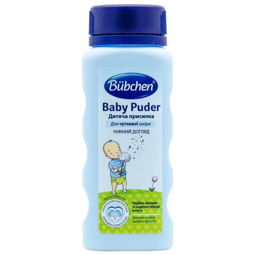 Присипка Bubchen дитяча 100 г купити - фото №1 Присипка Bubchen дитяча 100 г купити