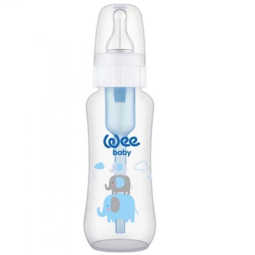 Бутылочка Wee Baby (Ви Бейби) антиколиковая 240 мл, соска №1 цена - фото №1 Бутылочка Wee Baby (Ви Бейби) антиколиковая 240 мл, соска №1 цена
