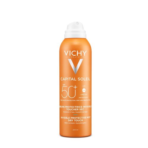 Спрей-аэрозоль Vichy (Виши) Capital Soleil солнцезащитный невидимый увлажняющий SPF30 200 мл в аптеке - фото №1 Спрей-аэрозоль Vichy (Виши) Capital Soleil солнцезащитный невидимый увлажняющий SPF30 200 мл в аптеке