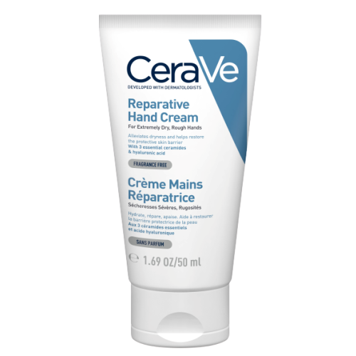 Крем CeraVe (Сераве) восстанавливающий для очень сухой и огрубевшей кожи рук 50 мл в интернет-аптеке - фото №1 Крем CeraVe (Сераве) восстанавливающий для очень сухой и огрубевшей кожи рук 50 мл в интернет-аптеке