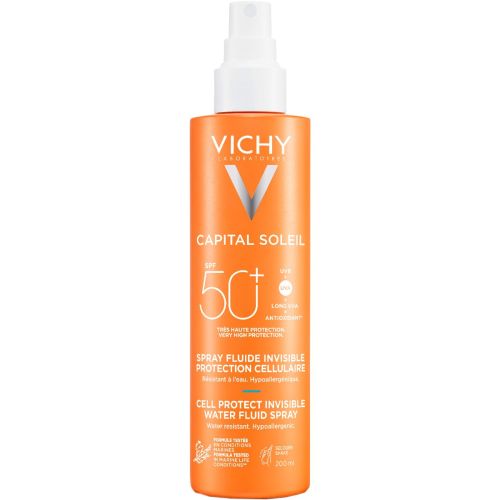 Спрей-флюїд Vichy (Віши) Capital Soleil водостійкий сонцезахисний для тіла SPF50 200 мл ADD - фото №1 Спрей-флюїд Vichy (Віши) Capital Soleil водостійкий сонцезахисний для тіла SPF50 200 мл ADD