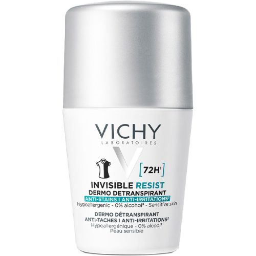 Дезодорант-антиперспірант кульковий Vichy (Віши) Deo Invisible Resist 72 години захисту 50 мл недорого - фото №1 Дезодорант-антиперспірант кульковий Vichy (Віши) Deo Invisible Resist 72 години захисту 50 мл недорого
