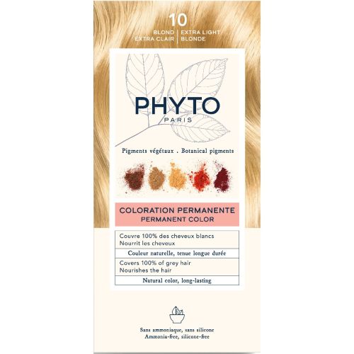 Крем-краска для волос Phyto (Фито) Phytocolor Тон 10 (экстрасветлый блондин) заказать - фото №1 Крем-краска для волос Phyto (Фито) Phytocolor Тон 10 (экстрасветлый блондин) заказать